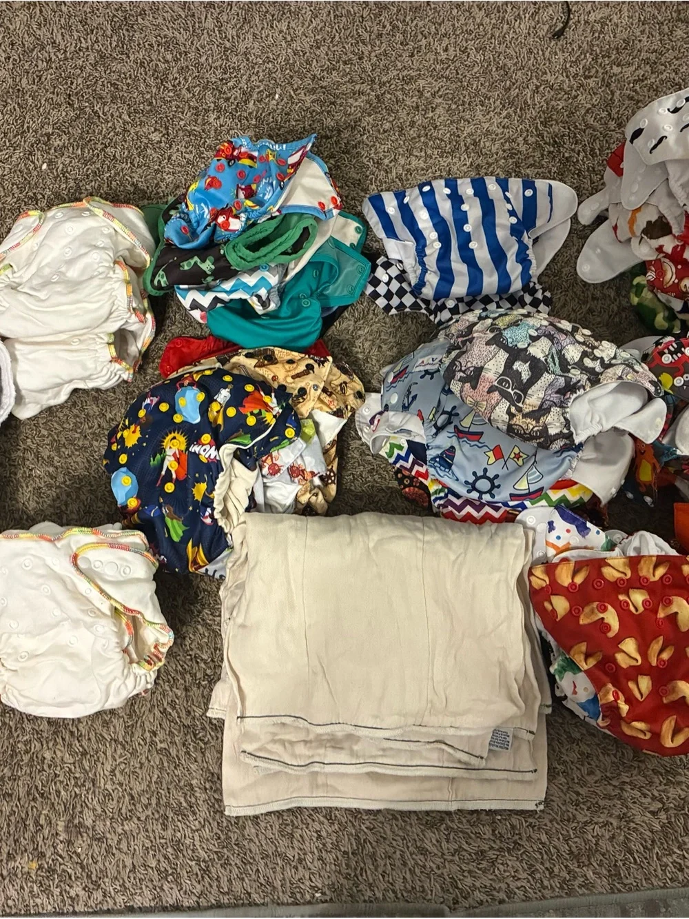 Huge cloth diaper lot!!